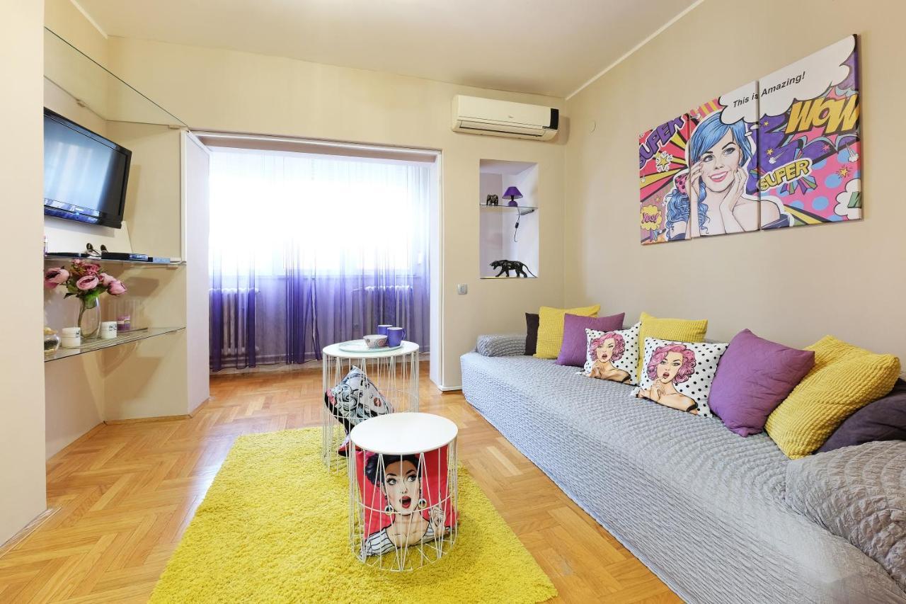 Sava Square Apartment Belgrad Exterior foto