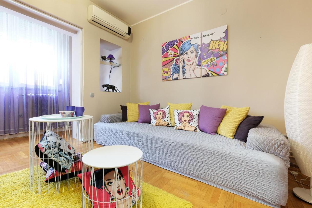 Sava Square Apartment Belgrad Exterior foto