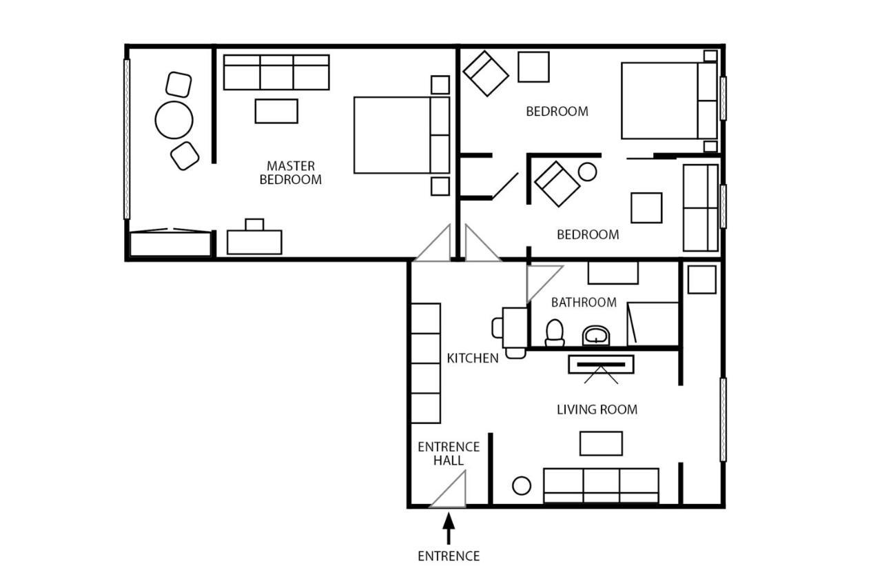 Sava Square Apartment Belgrad Exterior foto